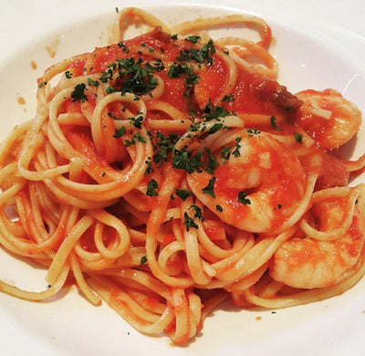 Prawn and Cinzano Pasta Sauce - serves 2