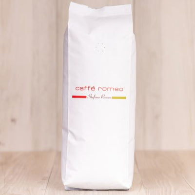 Coffee beans packaged