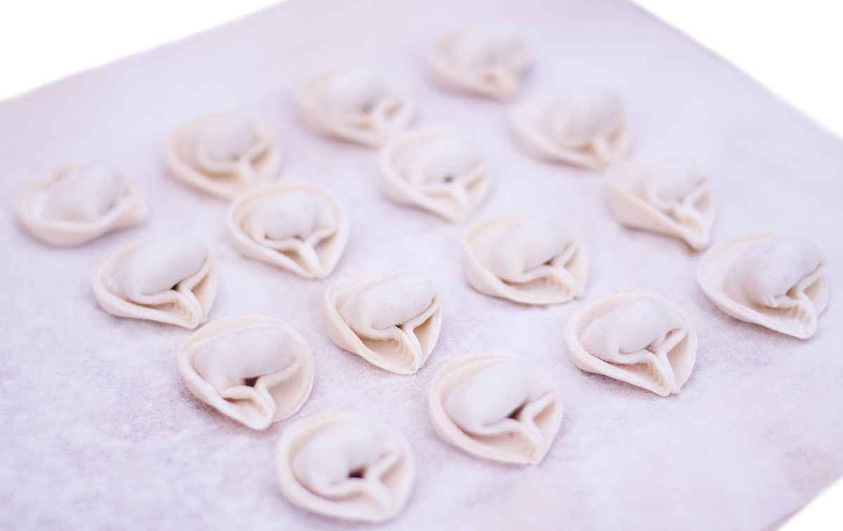Maria's Pasta freshly made tortelloni