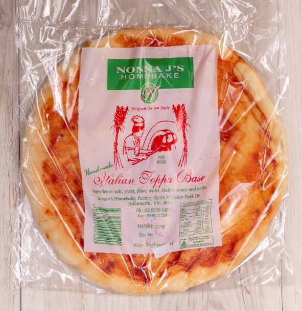 Pizza base premade