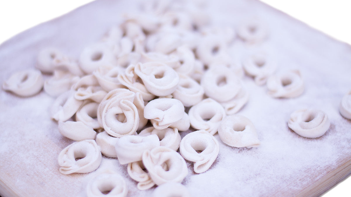 Maria's Pasta freshly made tortelloni