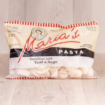 Maria's Pasta Tortellini with Veal and Sage