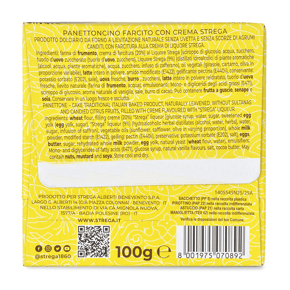 Strega - Panettone 100gm
