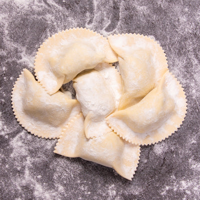 Chilli Prawn and Spinach Jumbo Handmade Agnolotti
