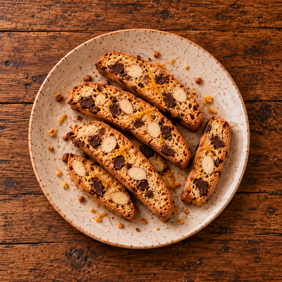 Almond, Orange & Chocolate Biscotti