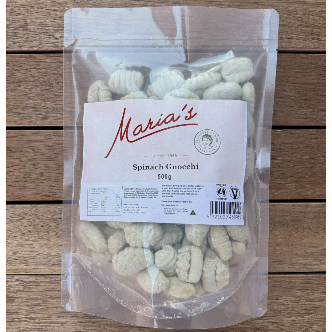 Spinach Gnocchi - 500g (frozen)