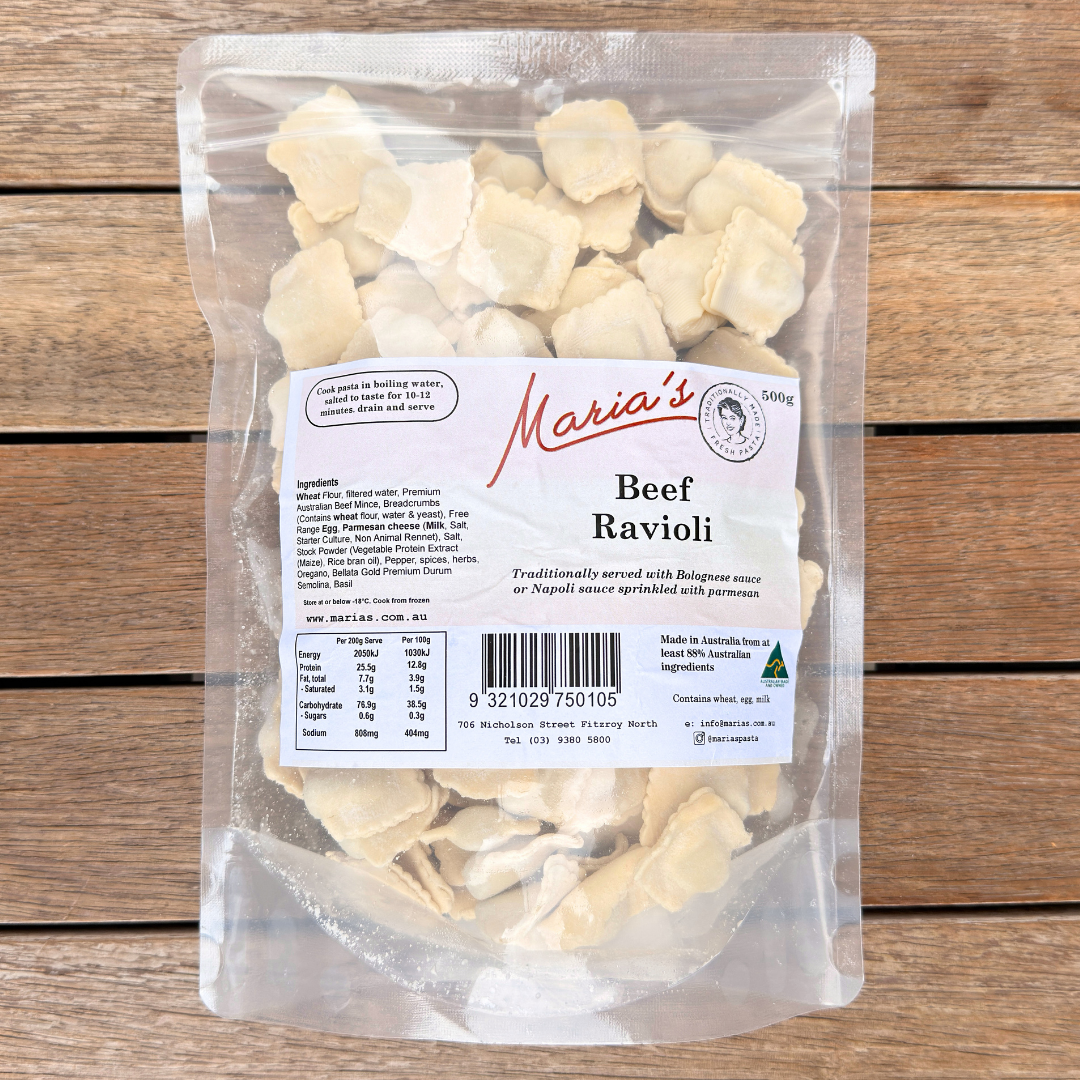 Prime Beef Ravioli - 500g (frozen)