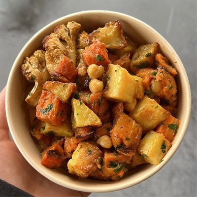 Roasted Vegetables with Chickpeas - 350gm