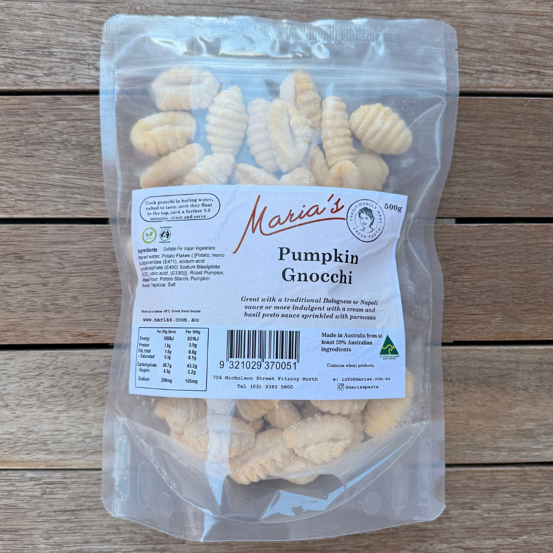 Pumpkin Gnocchi - 500g (frozen)