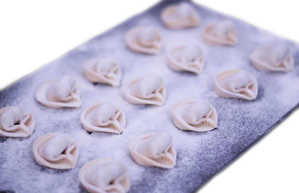 Maria's Pasta freshly made tortelloni